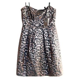 Strapless BCBG MaxAzria cocktail dress